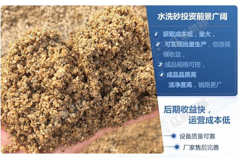 石粉洗出來的砂怎么樣？洗沙設(shè)備多少錢一臺？